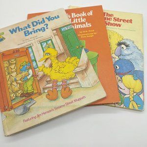 1980 Sesame Street Book Bundle